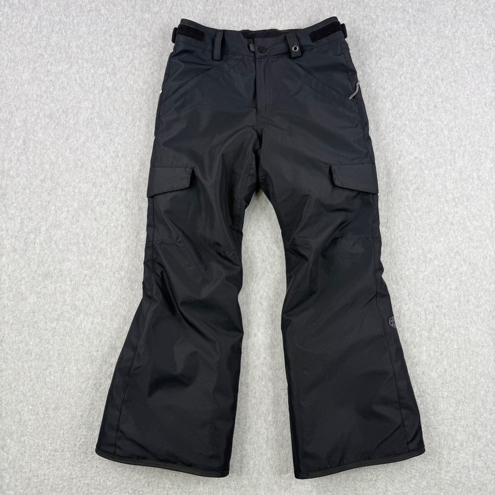 686 Snow Pants Girls Medium Black Insulated infiDRY 10K Youth Evolution Ski Boot
